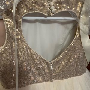 David’s Bridal Flower Girl Dress